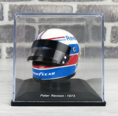 Peter Revson 1973 McLaren Diecast Model F1 Helmet 1/5 Scale Spark Editions