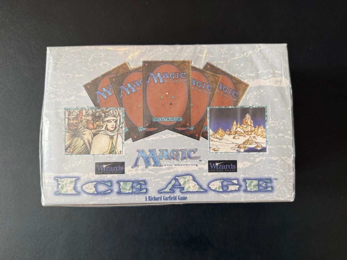 Magic: The Gathering Ice Age Sealed Collectible Card Game Boxes