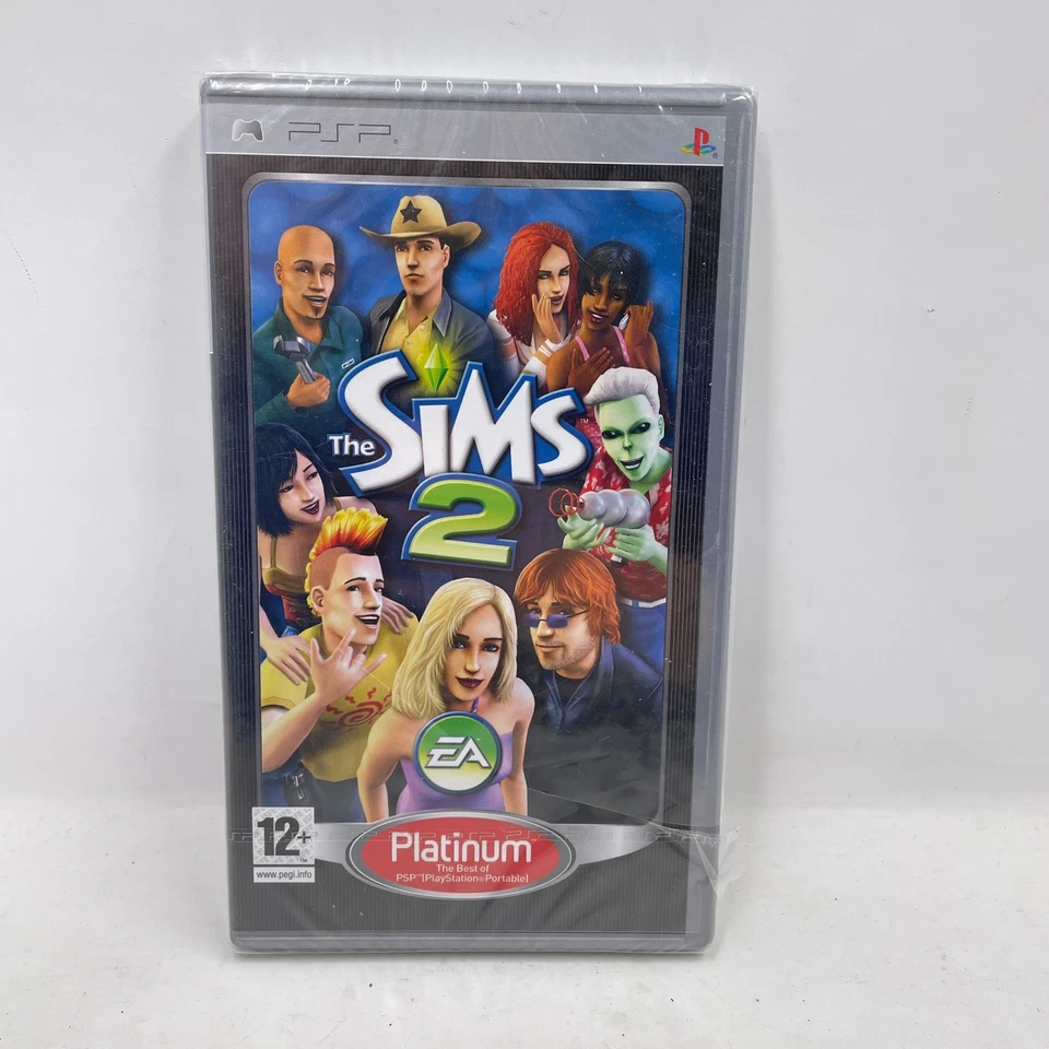PSP The Sims 2 - Platinum (2004) Brand New Sony Factory Sealed - Image 2 of 4