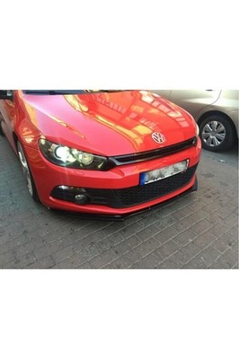 Front Bumper Lip For VW Scirocco 2008-2014 | Non R-Line Sport Splitter Spoiler