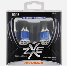  Sylvania 9006 Silverstar zXe Sylvania Headlight Bulbs 2 pack Xenon Fueled