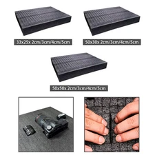 Packing Foam Sheet Folding Mesh Shockproof Sponge Foam Inserts for Case for