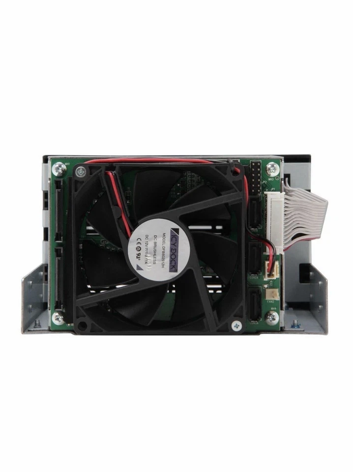 ICY DOCK MB153SP-B FatCage 3x 3.5”/2.5” SAS SATA Hot-Swap HDD Cage Module - Image 3 of 4