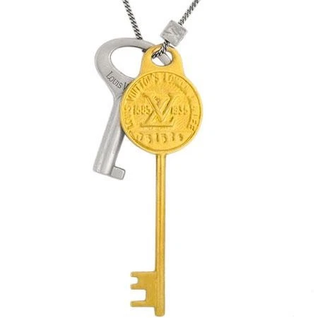 LOUIS VUITTON（LV） Louis Vuitton LV Collana Chiave Collier MP2842 Monogramma Lungo Metallo