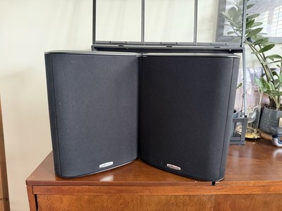 Polk Audio Black FXi A6 Right Left Dipole Bipole Surround Speakers Pair