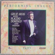 Great Arias with PLACIDO DOMINGO and Friends 1989 Gala Concert Opera Laserdisc