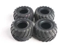 Tamiya 9805213/19805213 Lunch Box Tyres/Tires (4 Pcs) (Lunchbox/Pumpkin) NEW