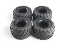 Tamiya 9805213/19805213 Lunch Box Tyres/Tires (4 Pcs) (Lunchbox/Pumpkin) NEW