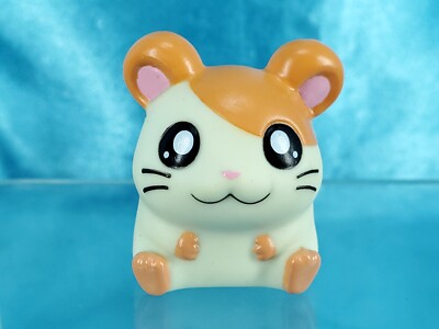 Shogakukan Tottoko Hamtaro Characters Mini Vinyl Finger Puppet Figure Hamtaro