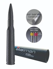 BULLET ANTENNA 50 CAL CALIBER for TRUCK DODGE RAM 1500 FORD F150 RAPTOR BRONCO