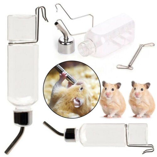 Rabbit Hamster Pet Drinking Bowl Bottle Feeder Guinea Pig Water Fountain Animal
