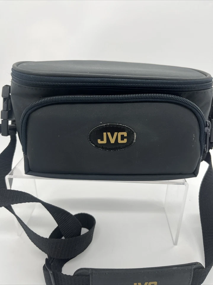 Black Universal Padded Camera Camcorder Canvas Bag w Shoulder Strap JVC CB-V77U - Image 2 of 4