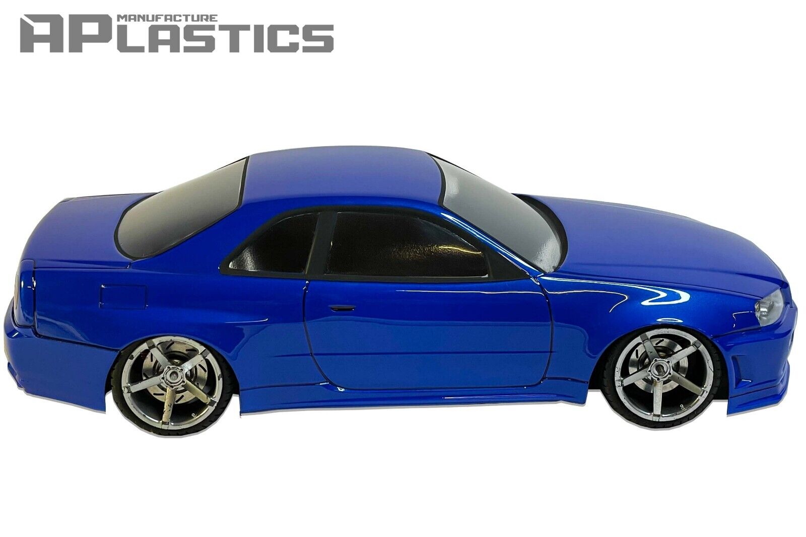 Custom RC 1/10 Drift NISSAN SKYLINE R34 AWD DRIFT Car RTR W/ LED