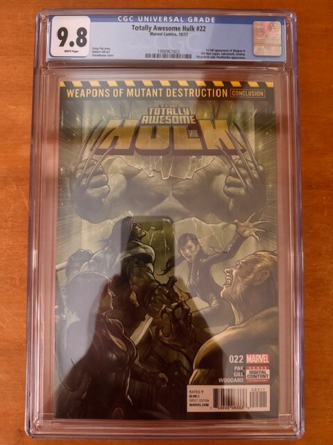 アメコミリーフ CGC 9.8 Totally Awesome Hulk #22 Totally Awesome Hulk #22 CGC 9.8 | eBay