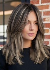 Highlight Wave Bob 100 Human Hair Lace Front Wigs for Women 13x4