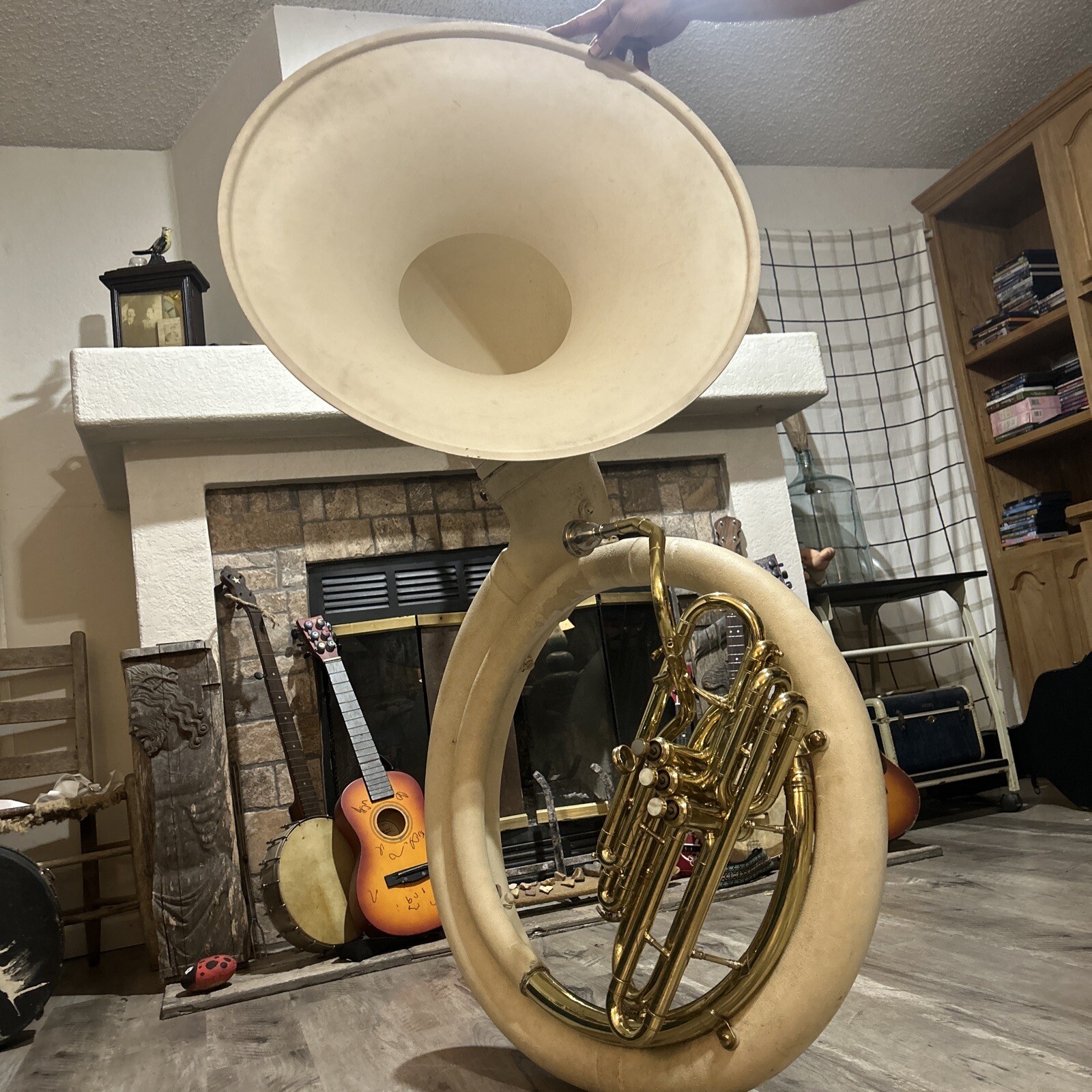 King Sousaphone White Fiberglass eBay