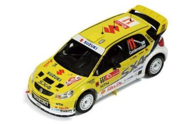 1/43 IXO RAM345 Suzuki SX4 WRC 2008 Japan #11 Gardemeister & Tuominen Mint Boxed