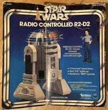 STAR WARS Vintage 1979 Radio Remote Control R2-D2 w/box. Kenner Model 38430
