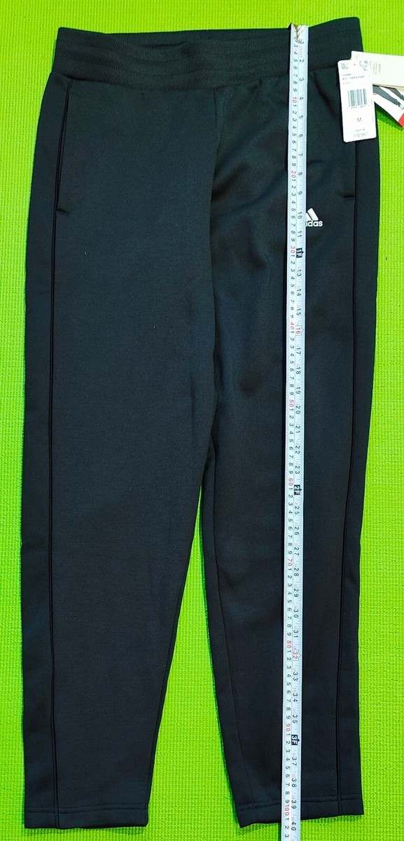 Adidas Women's Fleece Tapered Pant, Medium/M, Black, JN6880 Adidas Women's Fleece Tapered Pant, Medium/M, Black, JN6880