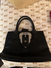 Versace Jeans Couture Satchel Women's Black Crossbody
