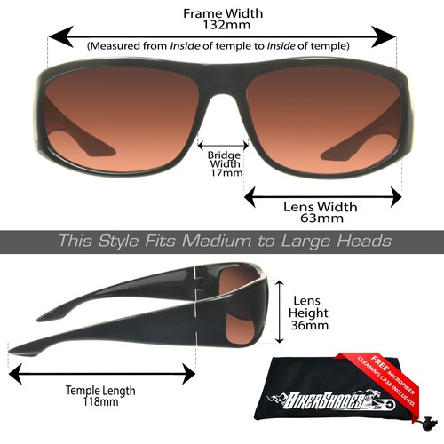 HD Clarity blaue Lichtblock Sonnenbrille Golf Radfahren Fahren Tennis Bernstein Brille - Bild 70 von 92