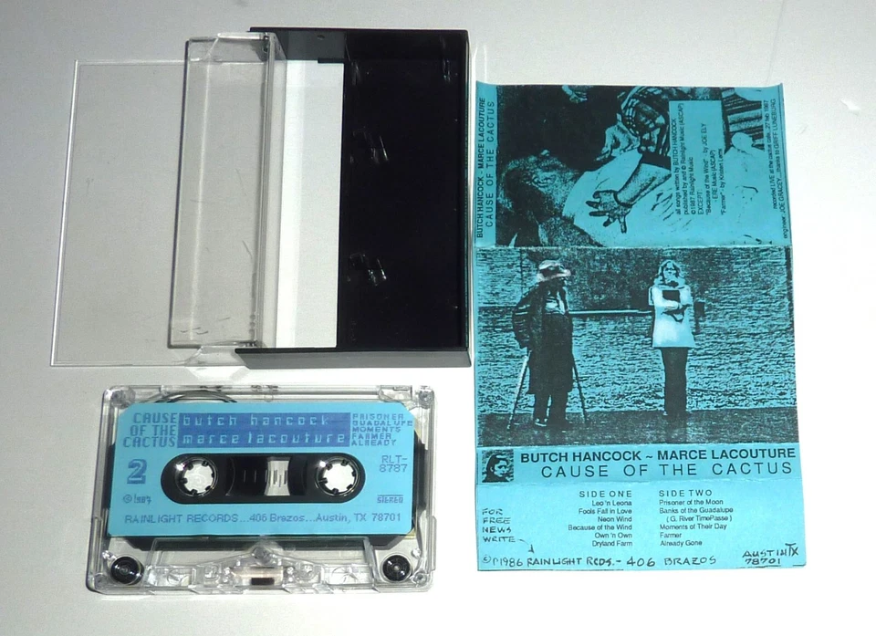 "USED" CASSETTE TAPE by BUTCH HANCOCK-MARCE LACOUTURE "CAUSE OF THE CATUS" - Image 3 of 3