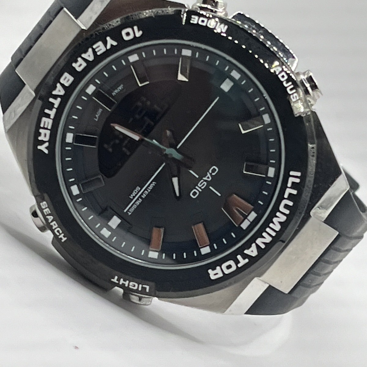 Casio - AMW860-8AV - Illuminator Stainless Steel Quartz Men's