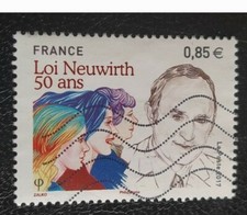 Timbre France Loi Neuwirth N° 5121 / 2017 Oblitérés