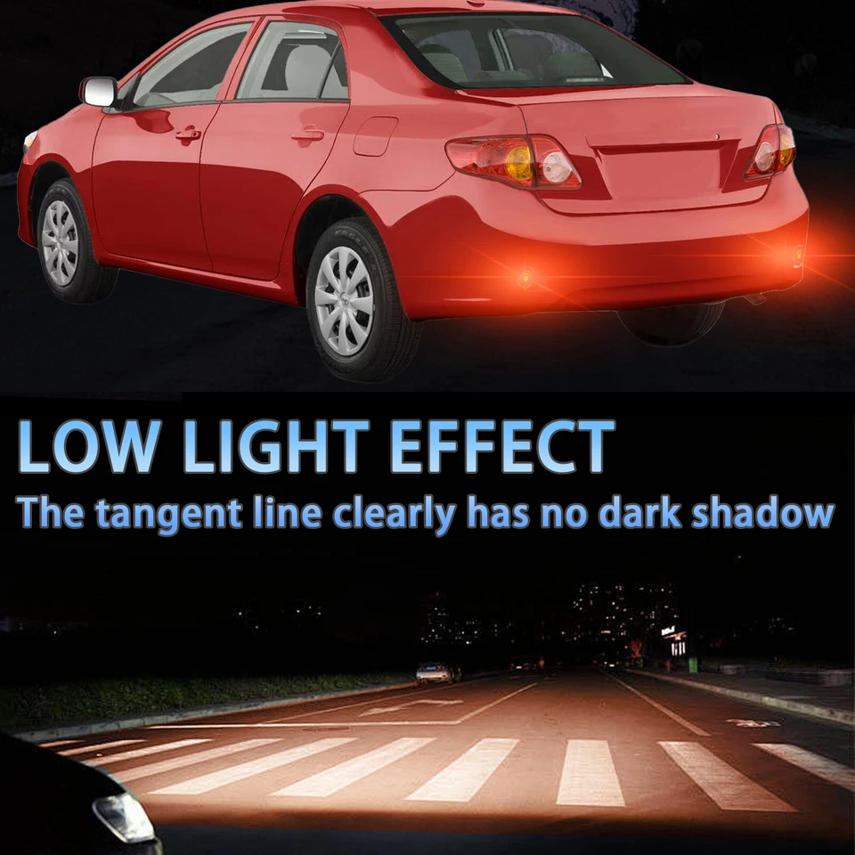 Светодиодный задний бампер отражатель задний фонарь тормоз L дымчатый для Toyota Corolla 2007-2010 - Изображение 4 из 4