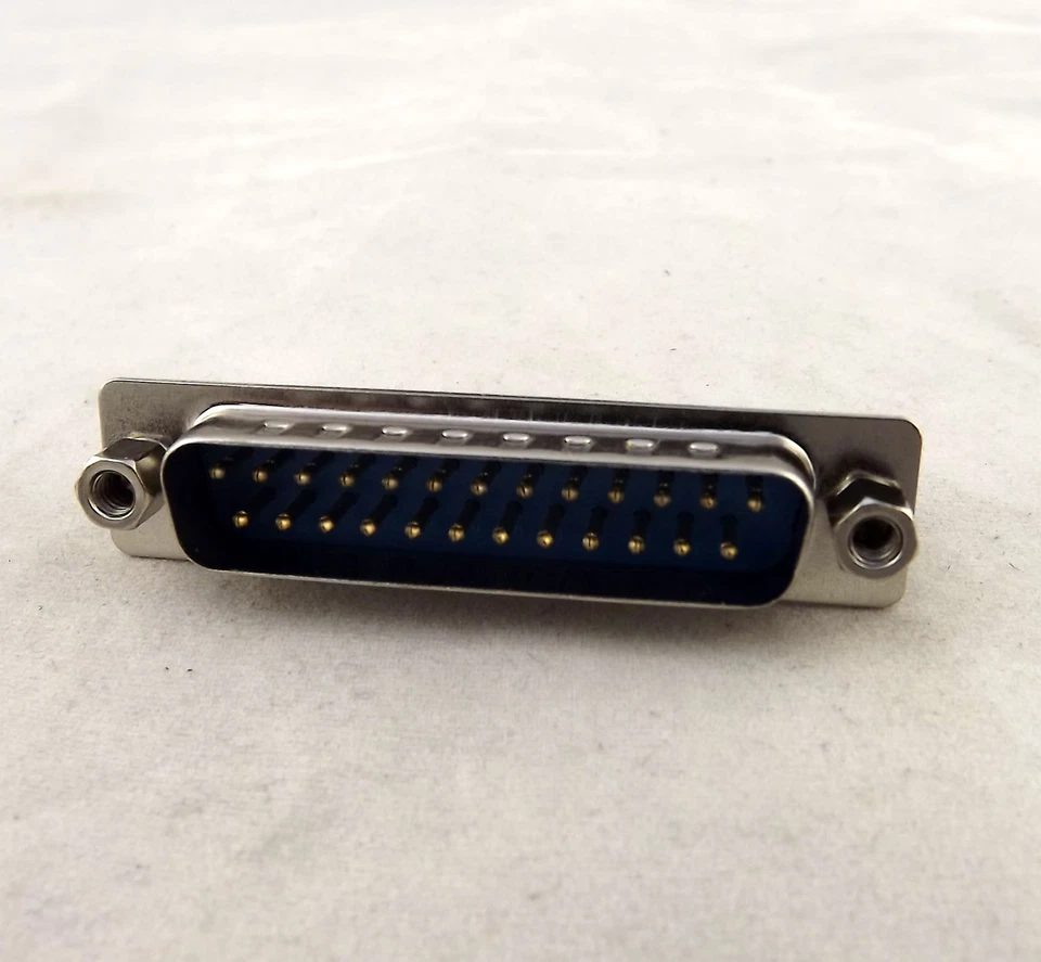 10 D-SUB DB25 25Pin Male DIP PCB Solder Connector Adapter DP25 2 Rows Lock Screw - Image 4 of 4