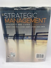 Strategic Management: Concepts and ..., Bryce...