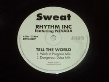 RHYTHM INC feat NEVADA - Tell the world - UK 4-track 12" Vinyl Single
