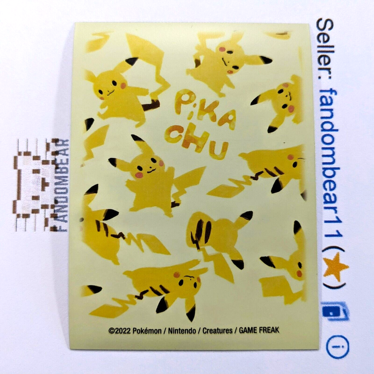 ポケモンカードゲーム Limited items : Card sleeves of Pikachu s-l400.jpg