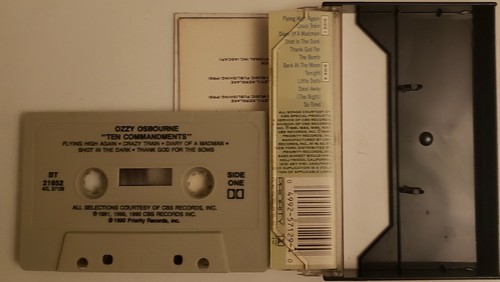 Hard Rock Heavy Metal Cassette W.A.S.P Anvil Judas Priest Black Sabbath Ozzy - Picture 5 of 5