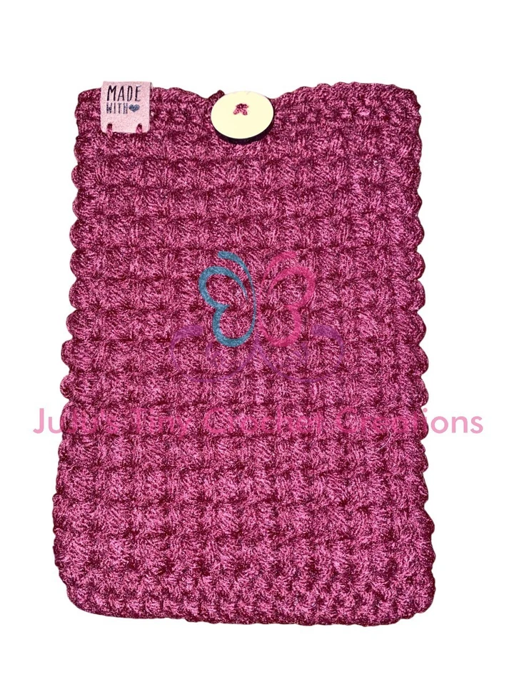 Handmade Crocheted Cover for Kindle Paperwhite E-Reader - Gift for Book Lovers - Image 4 of 4