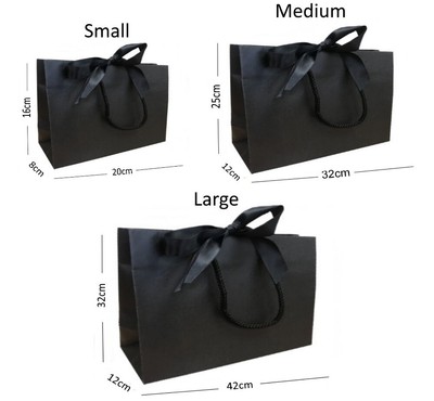 black luxury bag