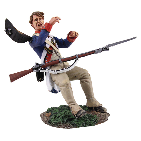 BRITAINS SOLDIERS 16033 - Continental Line/1st American Regiment Casualty No.1