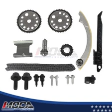 Timing Chain kit Gear Oiler Bolts Set fit 00-10 Chevrolet Pontiac 2.0L 2.2L DOHC