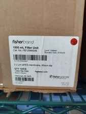 FisherBrand FB12566506 1000mL Filter Unit .2um PES Membrane 90mm 12/case
