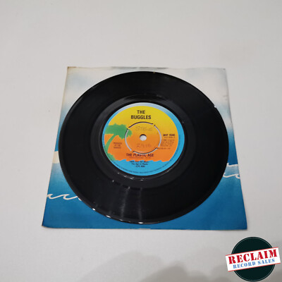 the buggles the plastic age 7'' vinyl record very good condition