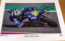 Joan Mir (2020 Moto GP World Champion) signed 2021 Art Print - Defending Champ