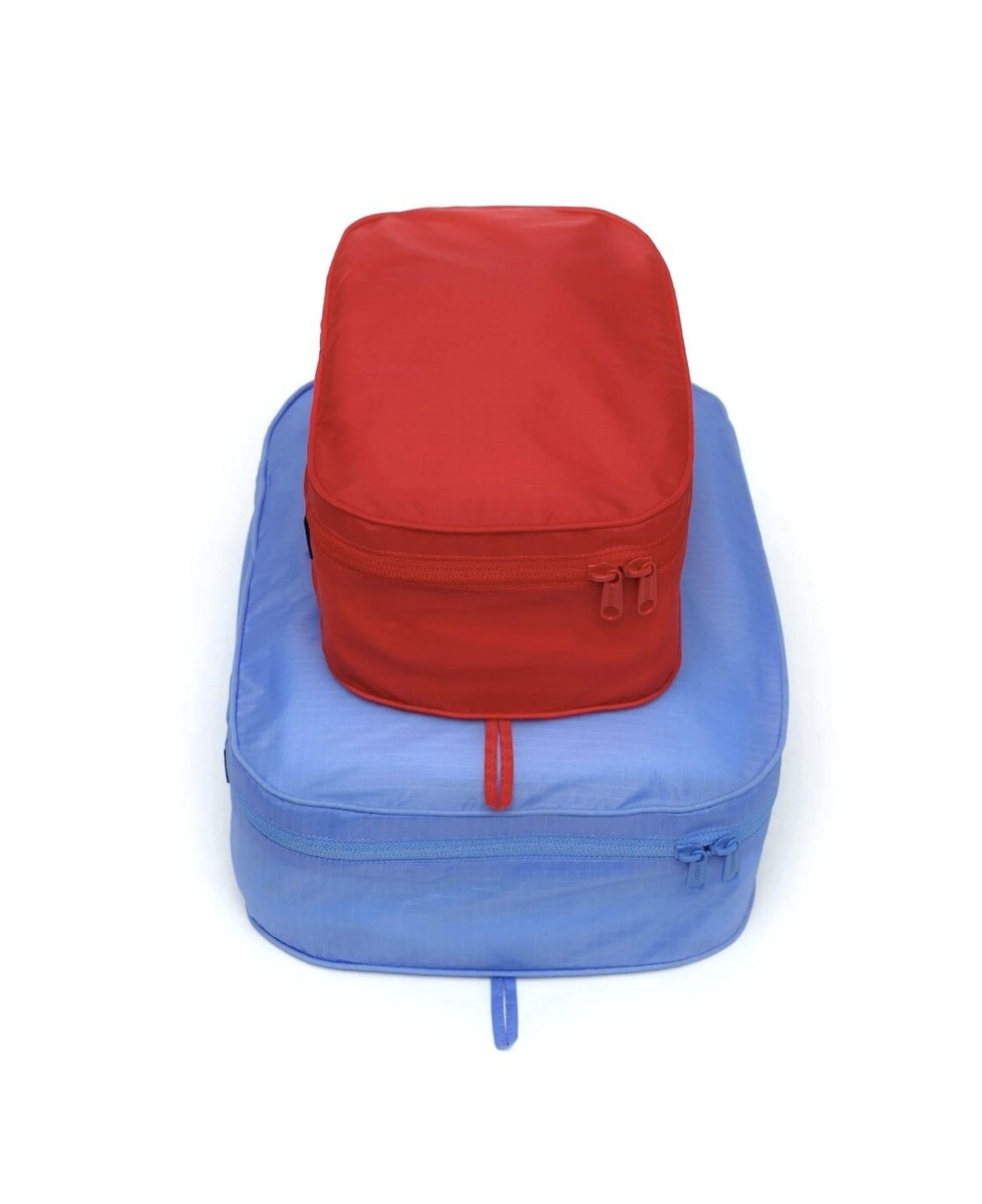 旅行かばん・小分けバッグ BAGGU PACKING CUBE SET GARDEN FLOWERS BAGGU PACKING CUBE SET GARDEN FLOWERS