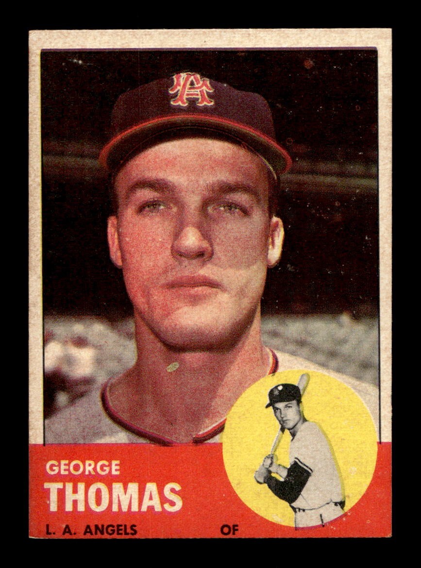 1963 Topps #98 George Thomas Angels EX+ *j9