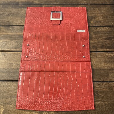 MICHE Classic Magnetic Purse Shells Covers Red Snakeskin With