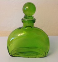 6oz Lime Green Fiji Glass Bottle With Top 6oz Lime Green Fiji Glass Bottle With Top