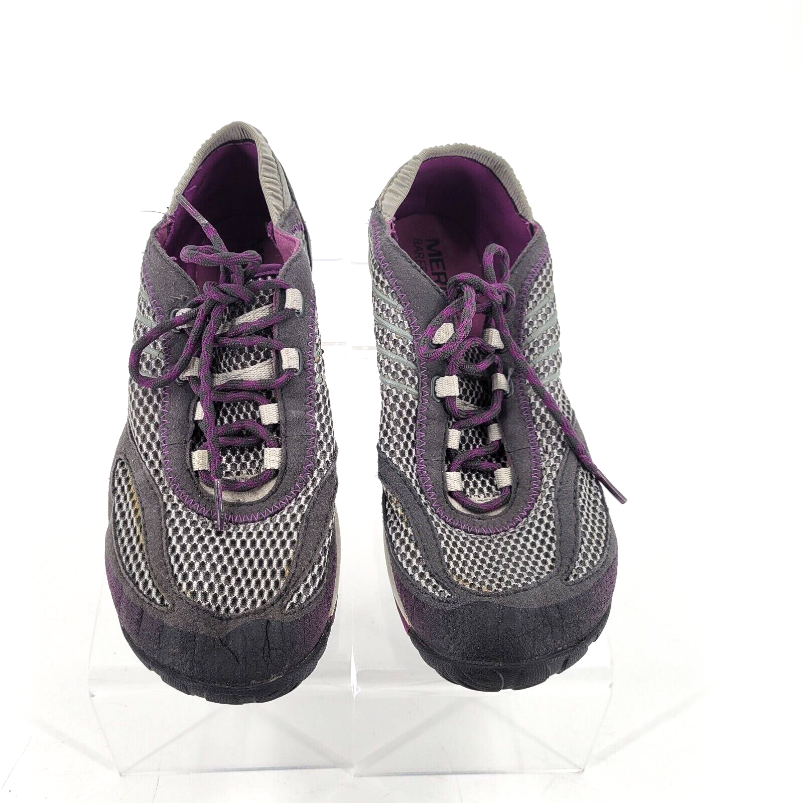 Guanto da corsa a piedi nudi Merrell Pace donna taglia 8 grigio ombra scura J686376