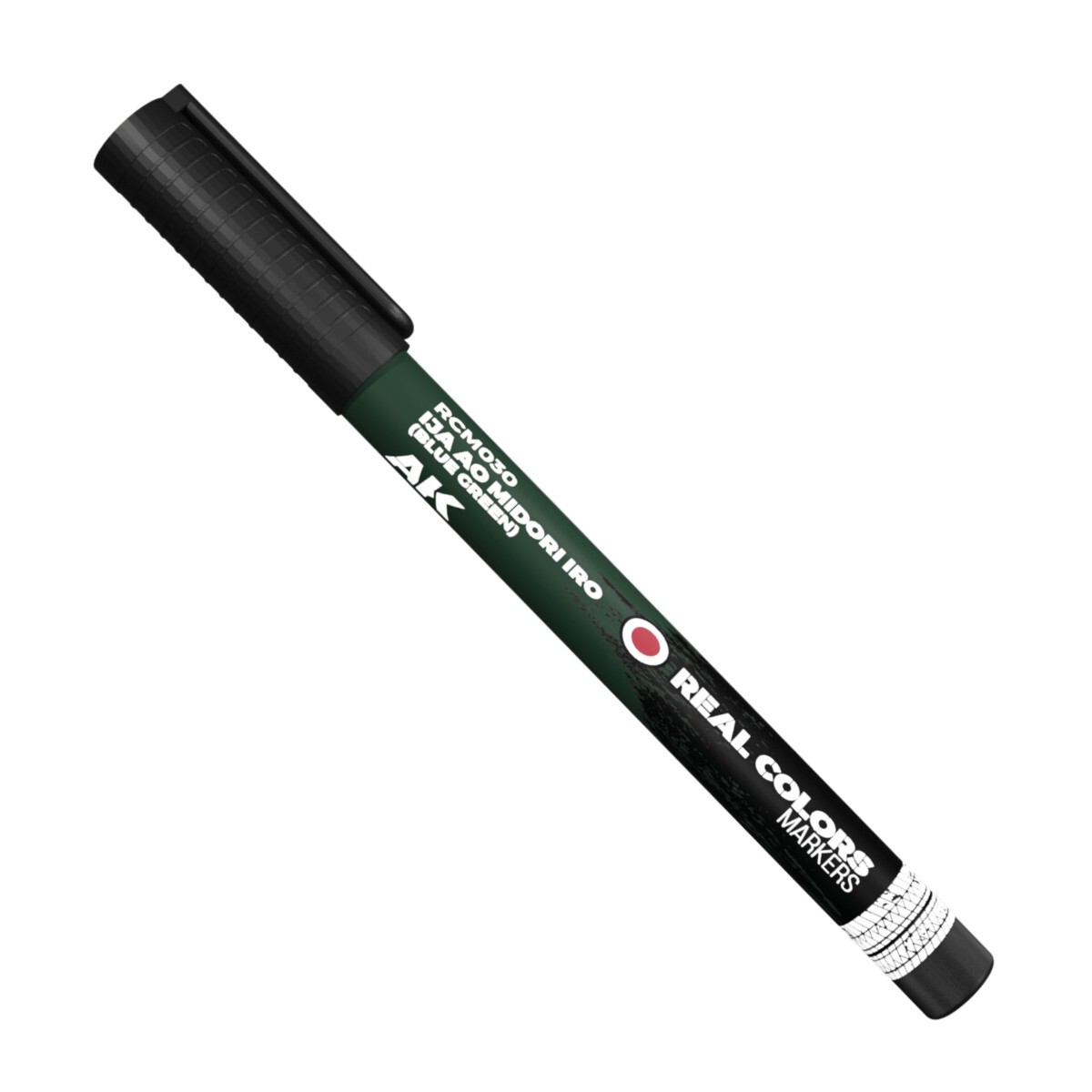 AK Interactive Real Colors Acrylic Markers IJA Ao Midori Iro (Blue Green) RCM030