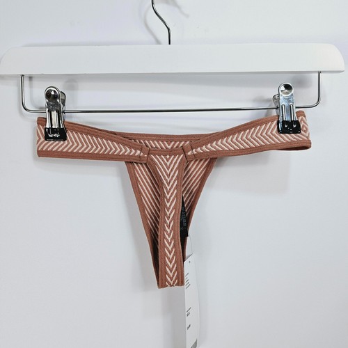 Urban Outfitters Thong Brown Size XS / S NEW - Picture 3 of 4