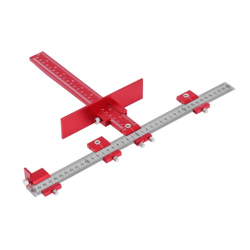 Cabinet Hardware Jig Punch Locator Drill Guide Wood Drilling Dowelling Guide - Picture 6 of 11