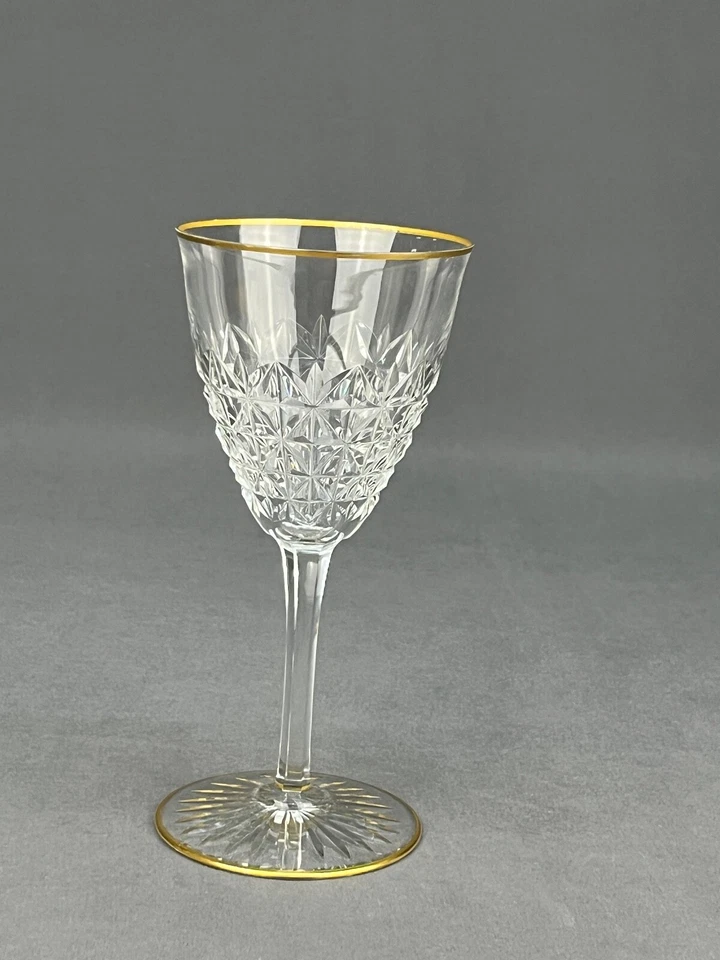 Baccarat Francia Cristal BELLINZONA ORO 6 3/4" Copa de Vino Foto 3 de 4